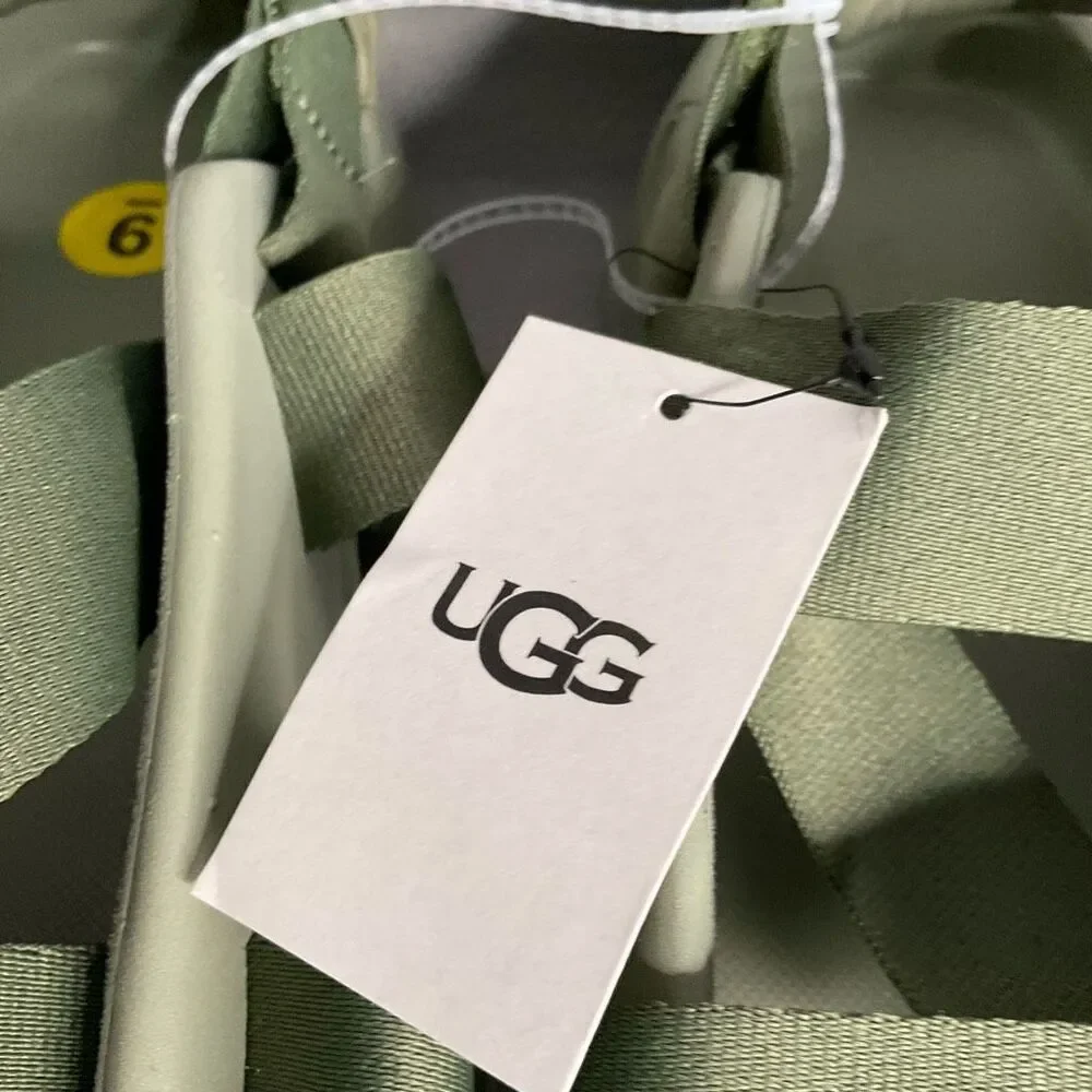 UGG Men's Sandals Size 9‎ Shaded Clover Green Stratus Lightweight Molded 1153078